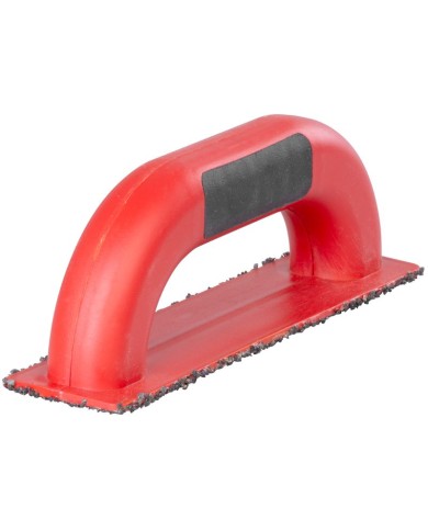 Hladítko Strend Pro, REDhand, 250x50 mm, ABS, špaletové, brúsne s kamienkami, proffesional