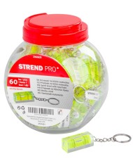 Vodováha Strend Pro, MINI, libela, prívesok, kľúčenka, v dóze, 40x15x15 mm