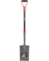 Rýľ Strend Pro Garden ErgoBULL, rovný, drenážny, so sklolaminátovou násadou D 1150 mm
