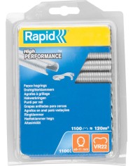 Spony RAPID VR22, Zn, sponky pre viazacie kliešte FP222 a FP20, pre drôt 5-11 mm, bal. 1100 ks