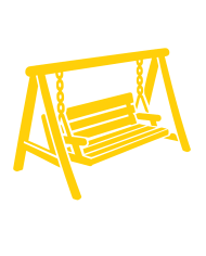 Hojdačky, hojdacie siete a kreslá