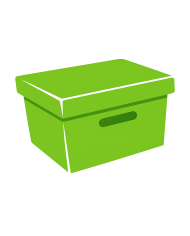 Úložné boxy, nádoby, košíky, komody